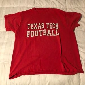 THRFITED Texas tech t shirt UNISEX